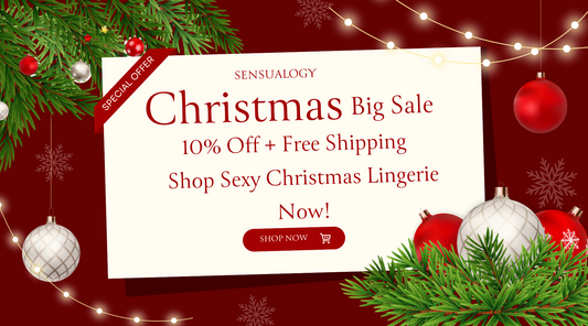 Make This Christmas Unforgettable with Sensualogy’s Sexy Christmas Lingerie